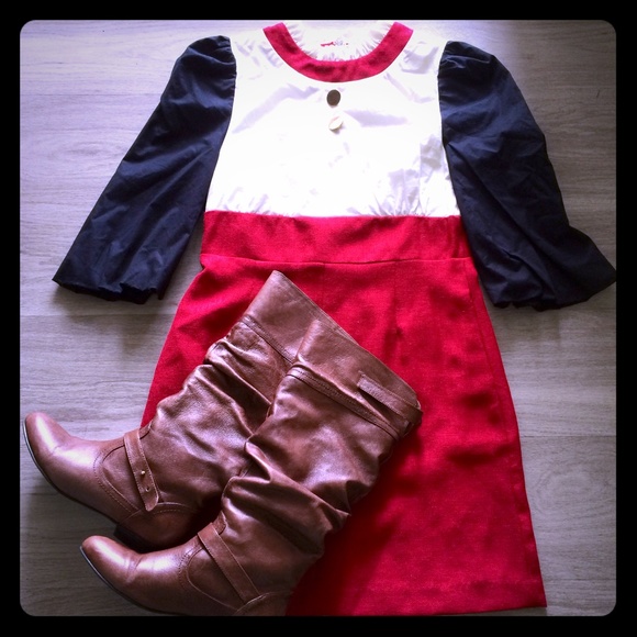 Mod Dress with Pockets - Picture 1 of 4