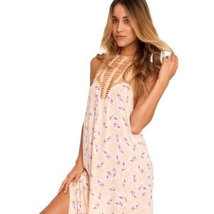 Acacia island orchid Positano dress. BNWT. Medium.