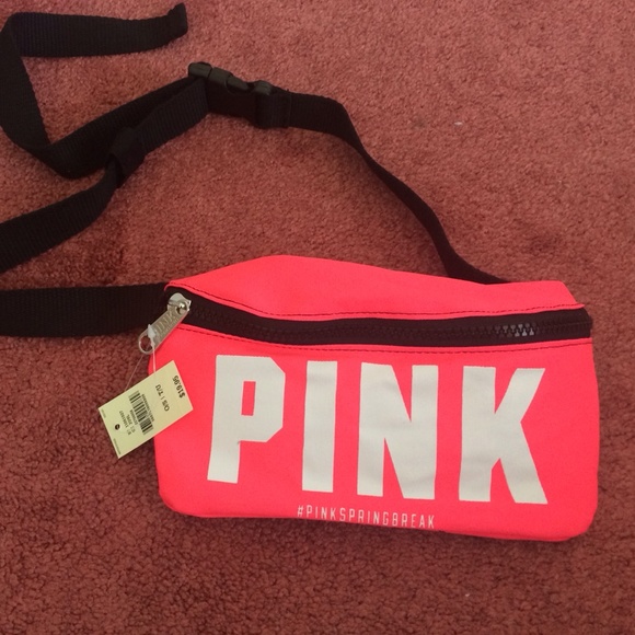 VS PINK fanny pack w/ sunglasses