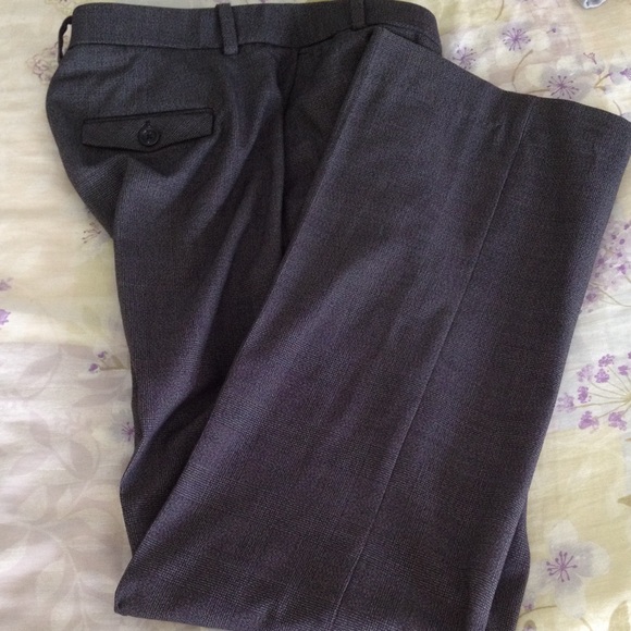 Gray dress pants