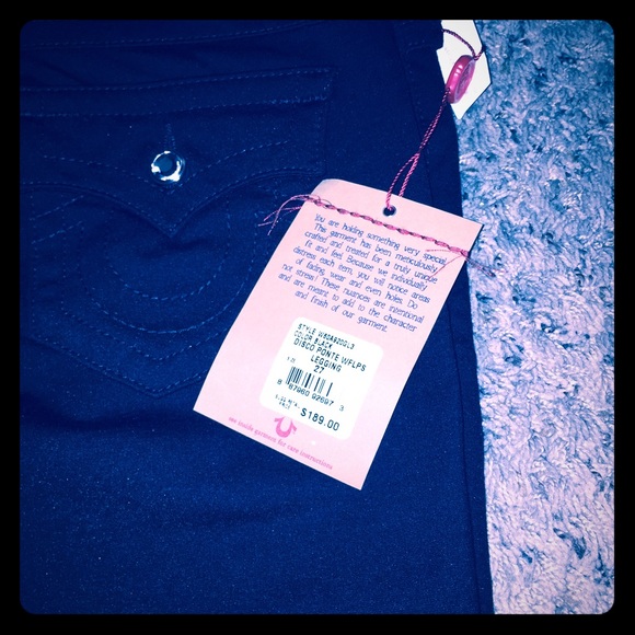 True religion disco leggings