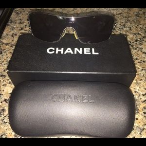 Authentic Chanel sunglasses rhinestones