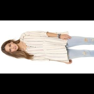 Free People Stitched up Sally top