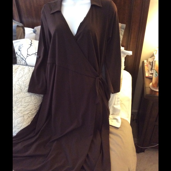 Maternity Wrap Around Dress