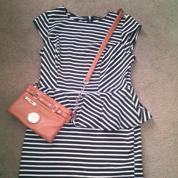 Knee length Peplum dress