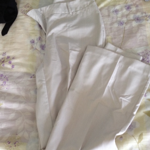 Khaki lightweight pants