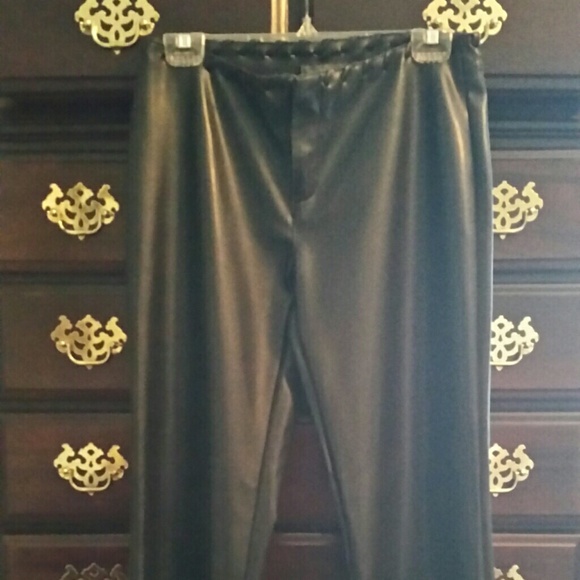Leather (faux) pants