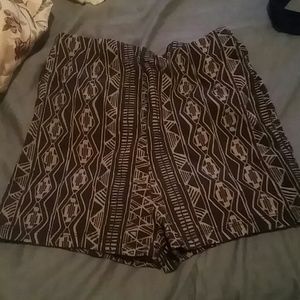 High wasted shorts