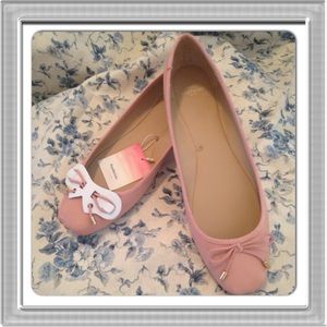Zara Blush Pink Ballet Flats