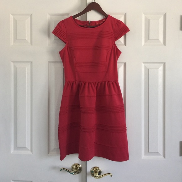 Red Skater Dress from Elle