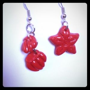 Funky Mismatched Beach Earrings