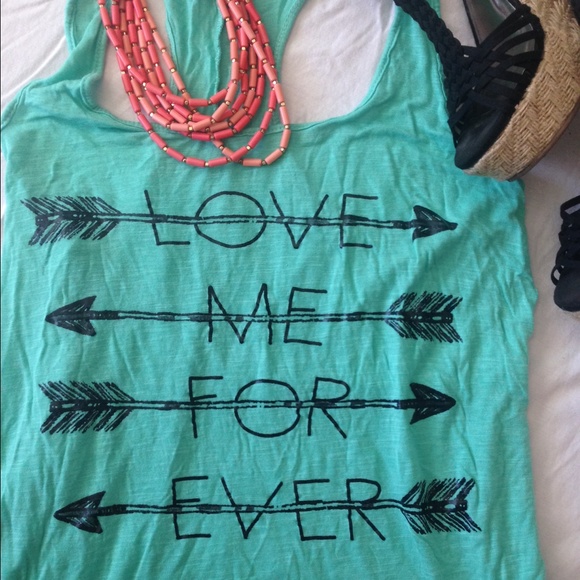❄️Love me forever tank top