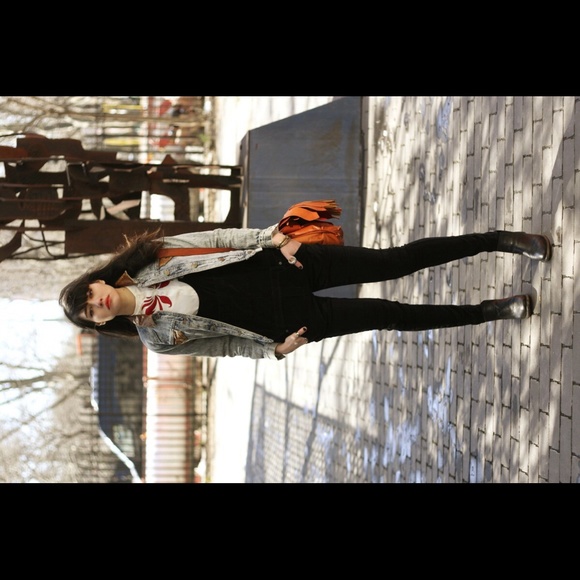 RVCA Black velvet overalls