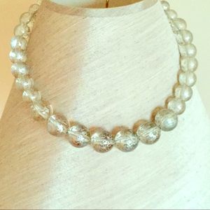 Silver Foiled Necklace