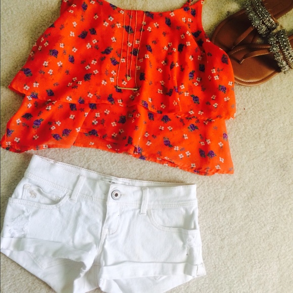 Abercrombie kids size 12 jean shorts!