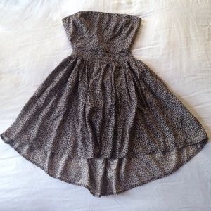 Bundle: Strapless Dress/ Brandy Tee