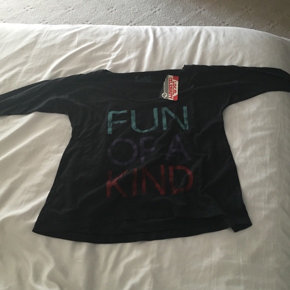 Local celebrity heather grey 3/4 sleeve