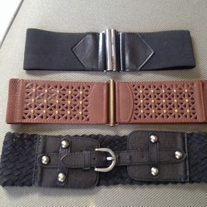 Lot of fashion belts