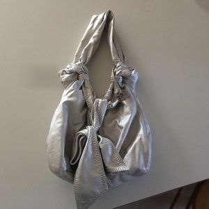 Silver purse