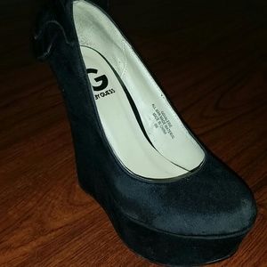 Women's wedged heels