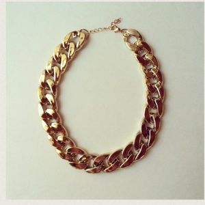 LAST CHANCE Chunky Gold Chain Necklace