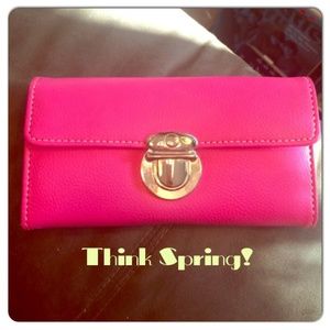 Hot Pink Wallet