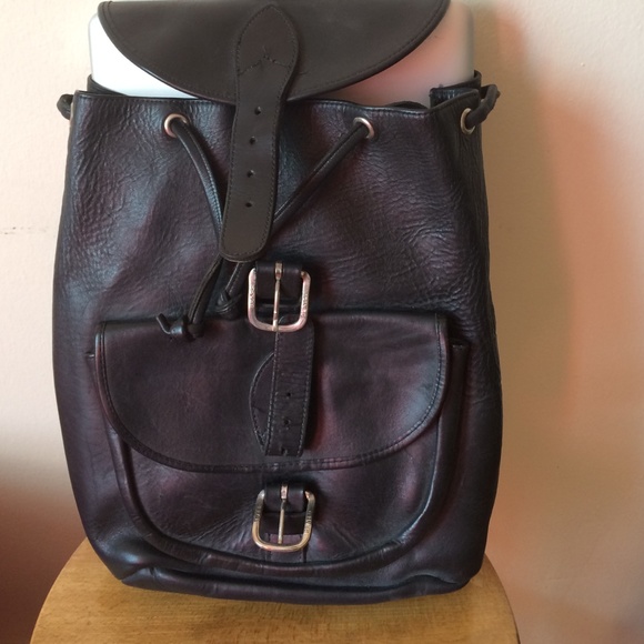 All Leather Backpack