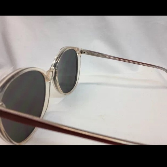 Vintage Red + Clear Italian Sunglasses by Viva