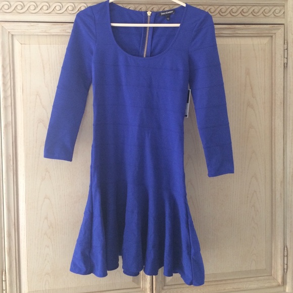 Juicy Couture Royal Blue Bodycon Dress