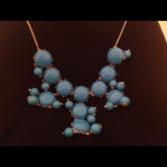 Blue Bubble Necklace