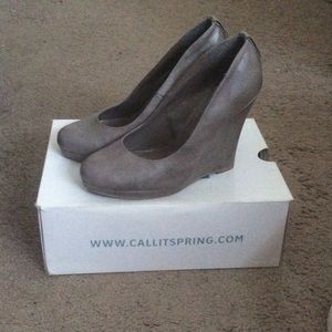 "Call It Spring" wedges