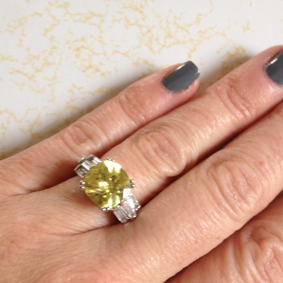 Avon cushion cut ring