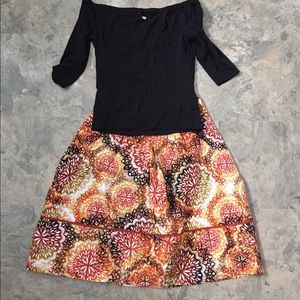 Off Shoulder Black Top