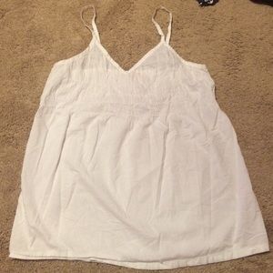 White tank top