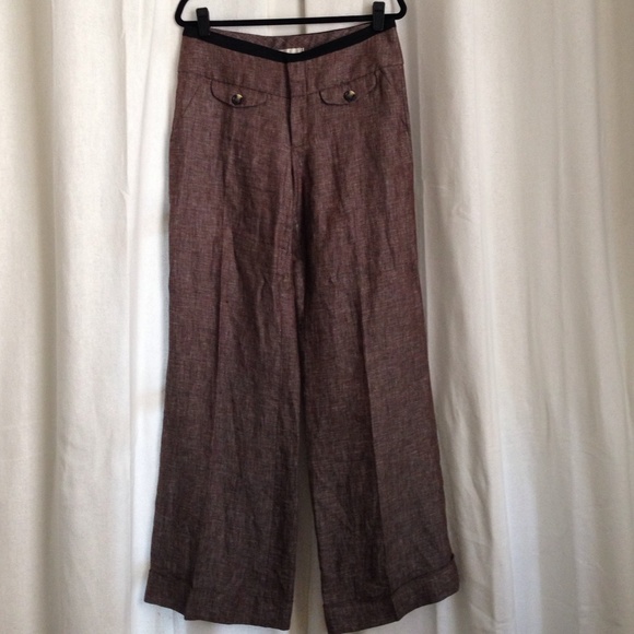 ⚡️FLASH SALE⚡️EUC Anthro Elevenses Brown Pants!