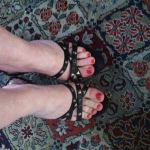 Anne Michelle open toe heels