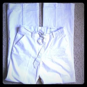 ◻️H&M WHITE PANTS◻️Sz EUR38 US8.