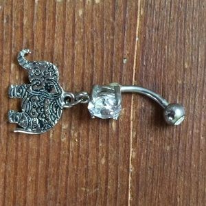 Elephant belly ring!