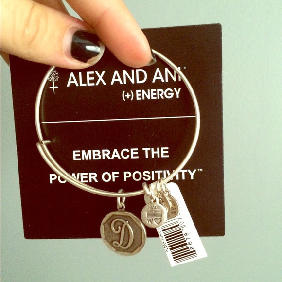 Initial Alex and Ani bracelet