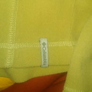 Columbia Green Half Zip