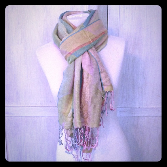Soft Pastels Pashmina