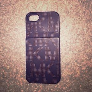 Michael Kors iPhone  5/5s & card silicone case