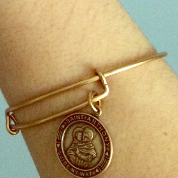 Alex and Ani Saint Anthony bangle
