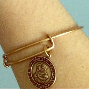 Alex and Ani Saint Anthony bangle