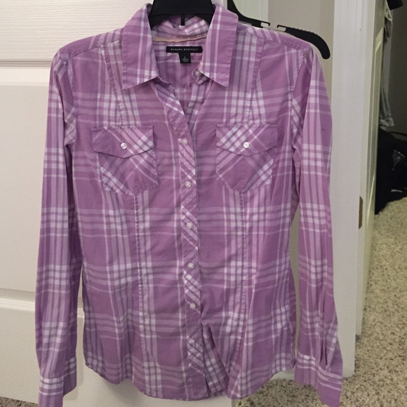 Cute Banana Woven Button Down Shirt - Size S