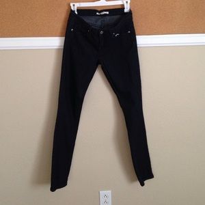 black jeggings