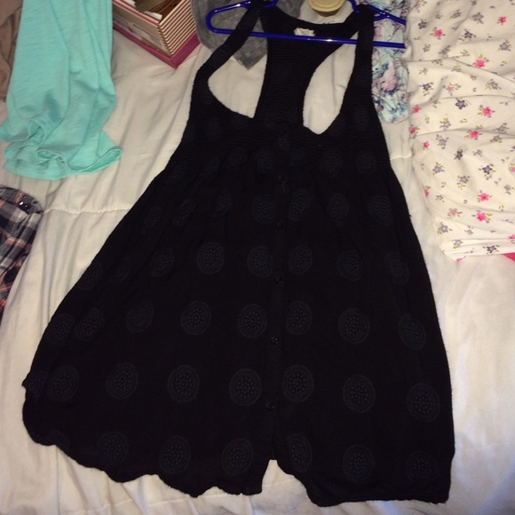 Black flowy Oneill tank