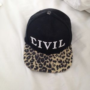 ✖️ON HOLD✖️leopard Civil SnapBack