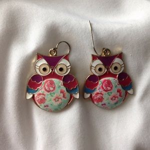 Owl earrings