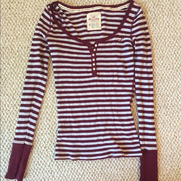 long sleeve hollister top